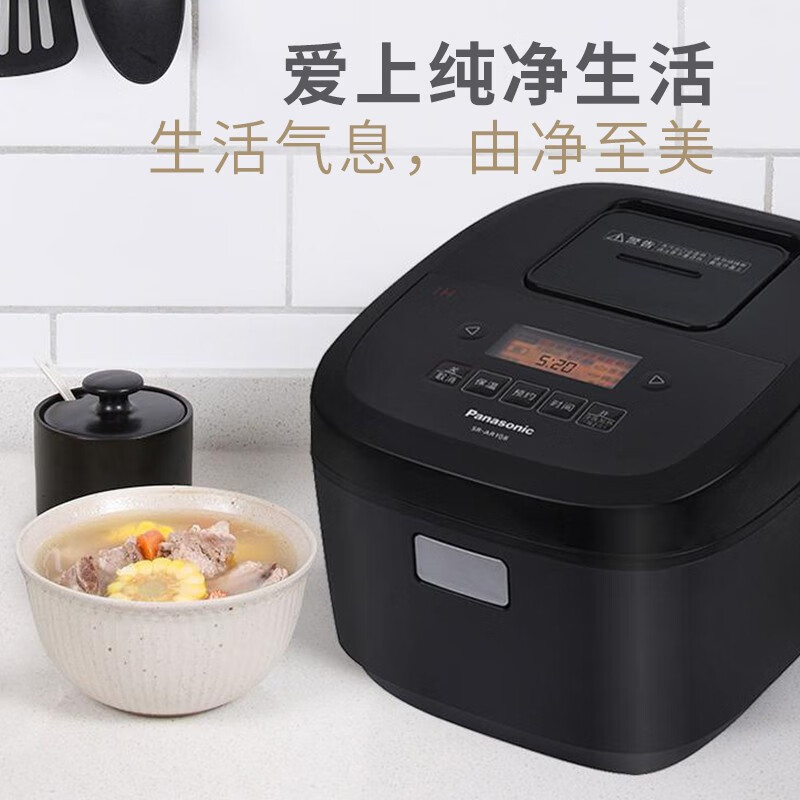 松下(Panasonic) SR-AR108 松下电饭煲 (计价单位:台) 黑色高清大图