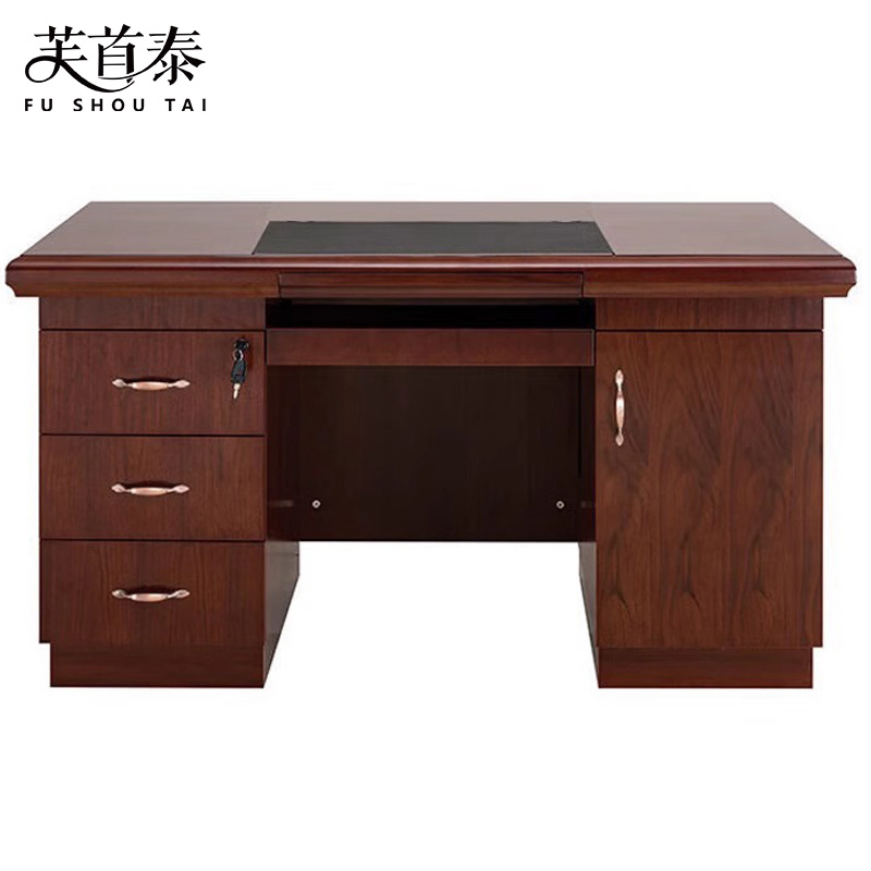 芙首泰办公电脑桌120*60*76cm张高清大图