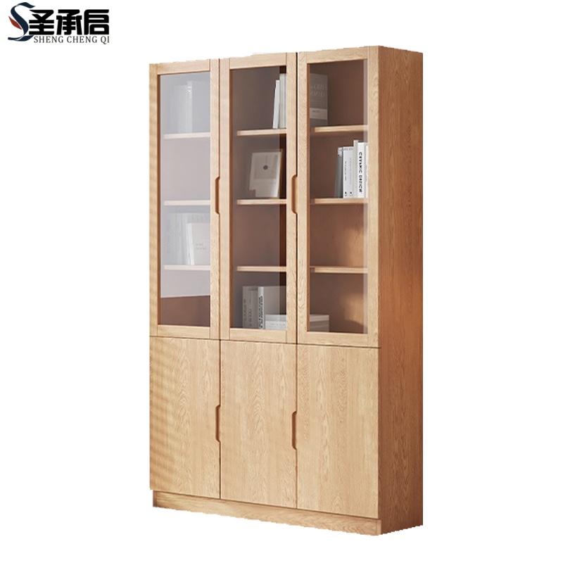 圣承启 落地书柜 三门台高清大图