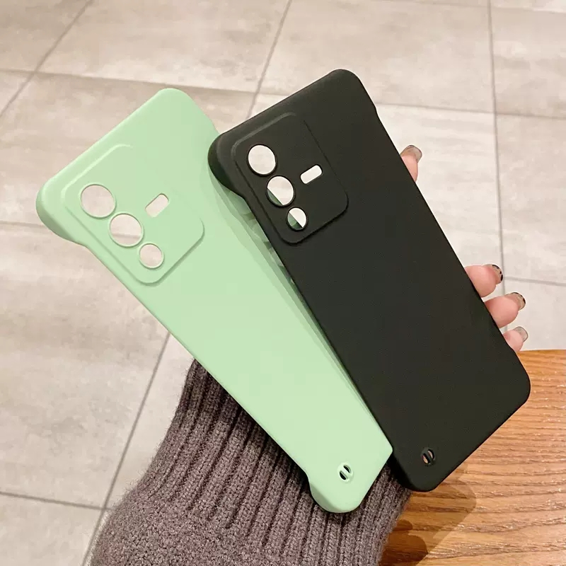 安美宝vivos17s16手机壳vivo半包s15pro无边框s9肤感磨砂超薄vivis12