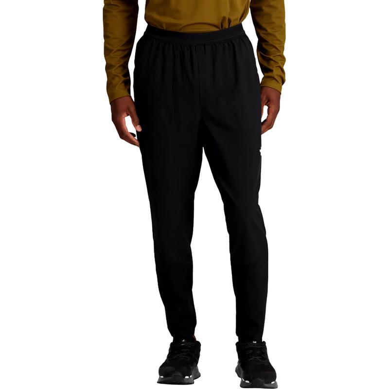 THE NORTH FACE 男士户外休闲裤 Sunriser 长裤防撕裂舒适耐磨简约轻便透气时尚 TNF_Black S/REG