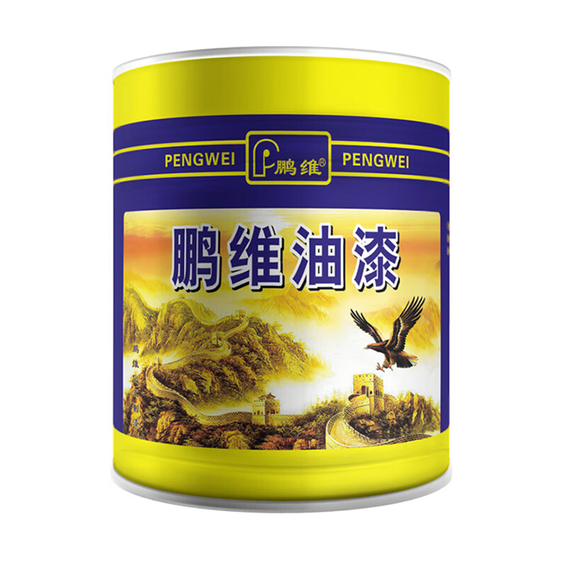 鹏维 醇酸磁漆黄色 1KG 单位:kg高清大图
