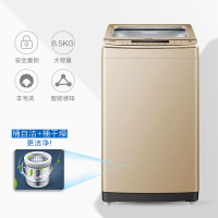 Haier/海尔 8.5公斤双动力波轮洗衣机全自动家用大容量 防缠绕 智能自编程 S85188Z61