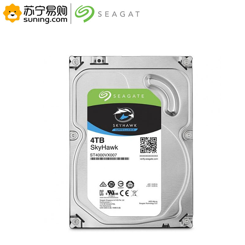 希捷酷鹰机械硬盘4tb视频