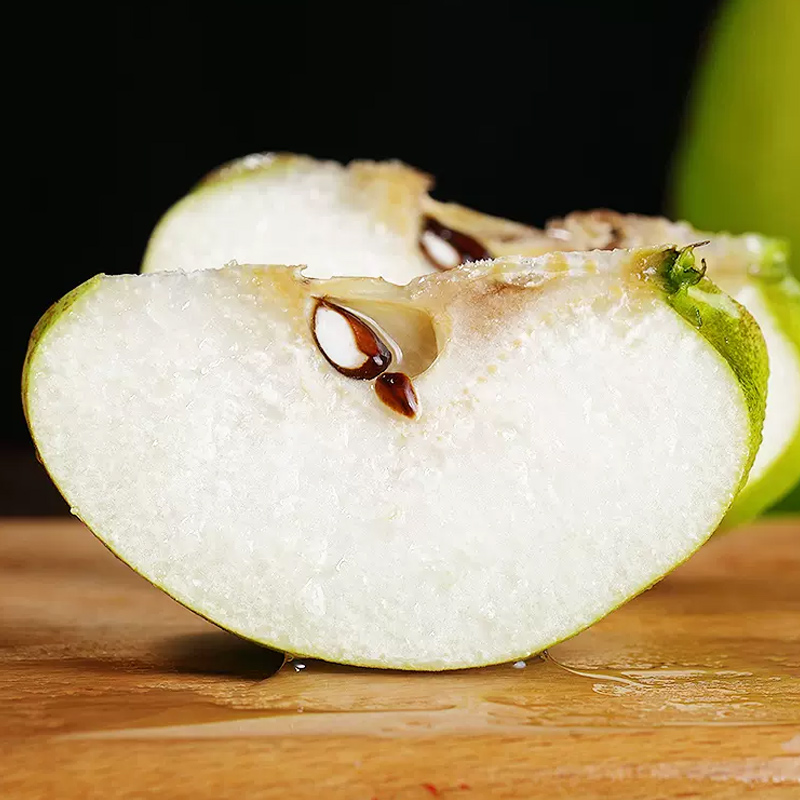 [熊猫鸟]精品玉露香梨 新鲜水果 松脆多汁 净重8.7斤 单果250g以上高清大图