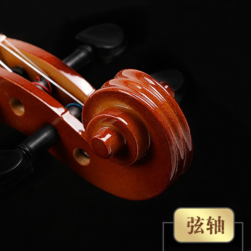 儿童小提琴初学者专业考级演奏乐器学生实木手工琴斗牛士小提琴