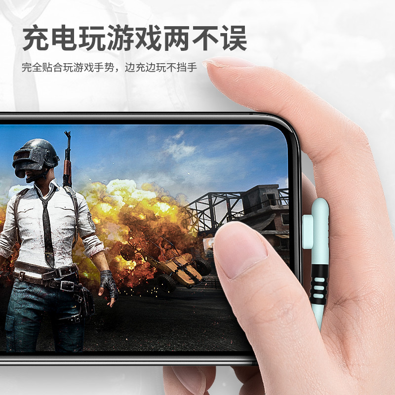 江城安卓数据线弯头micro充电线器vivox9充电x21快充x20通用液态硅胶oppo三星vivo小米红米荣耀2米加长