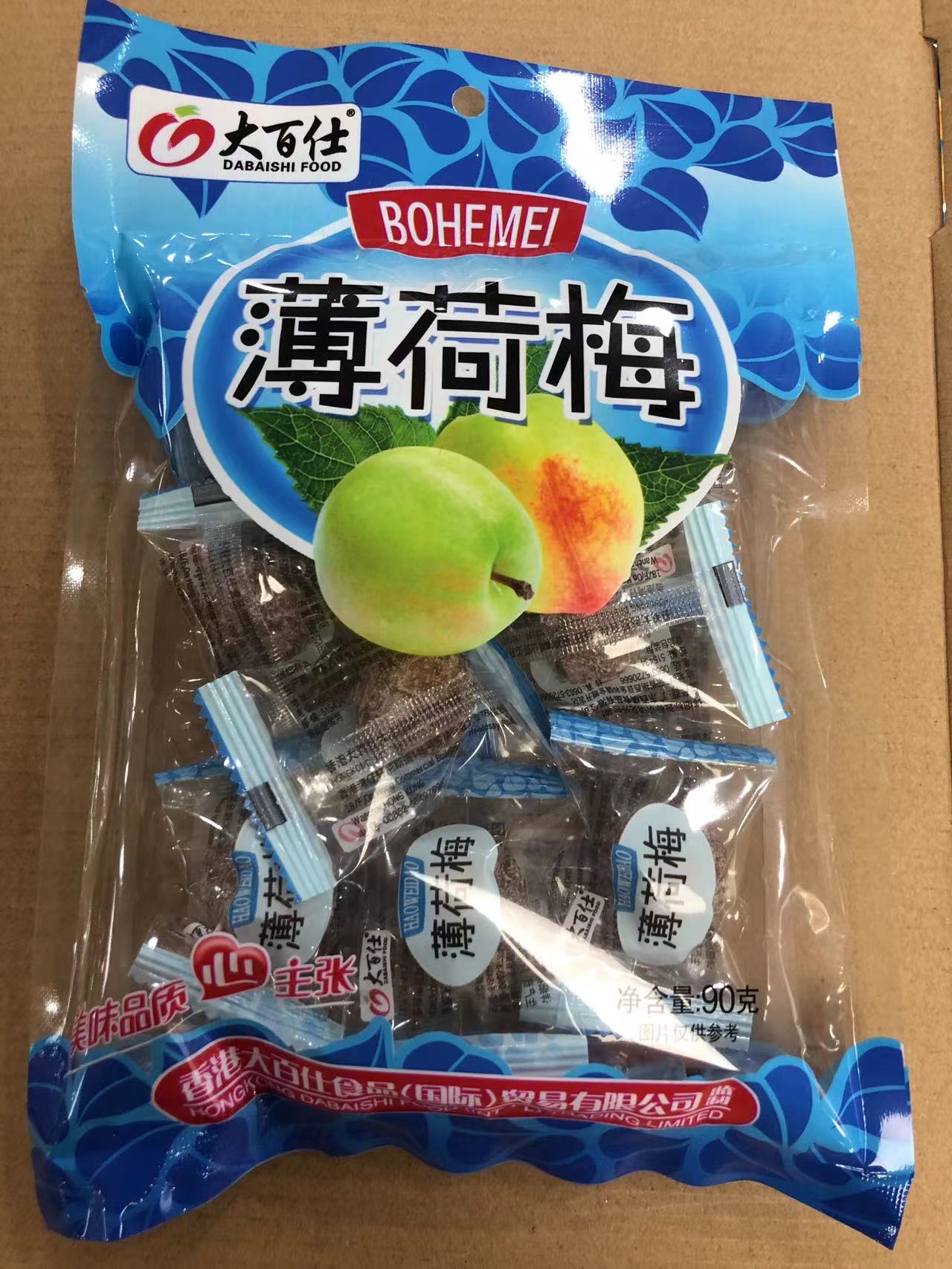 大百仕薄荷梅90g