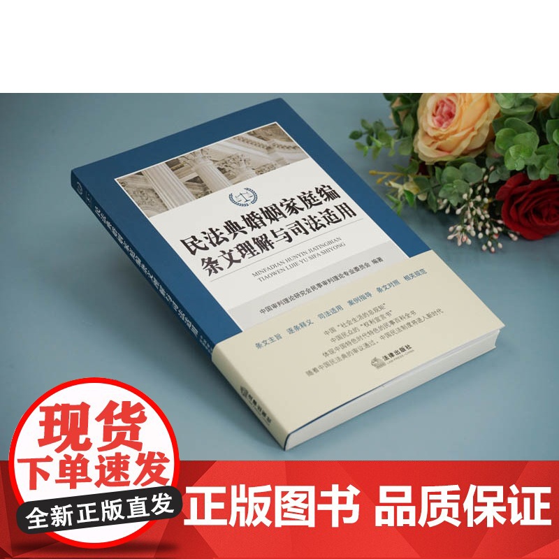 G正版 民法典婚姻家庭编条文理解与司法适用 法律出版社高清大图