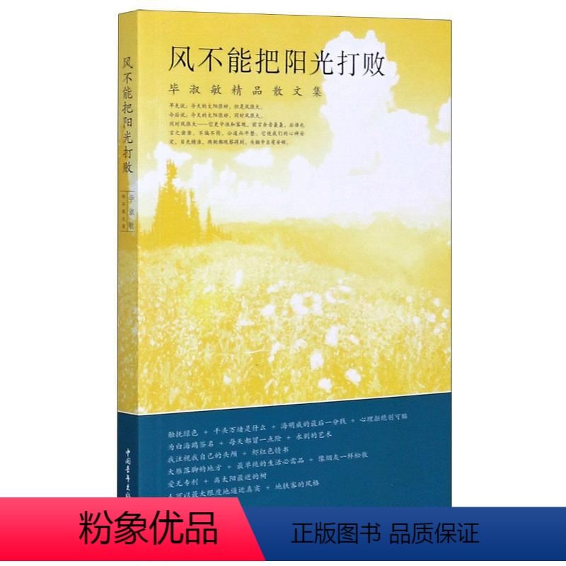 [正版]风不能把阳光打败 毕淑敏 书籍小说书 书店 中国青年出版社