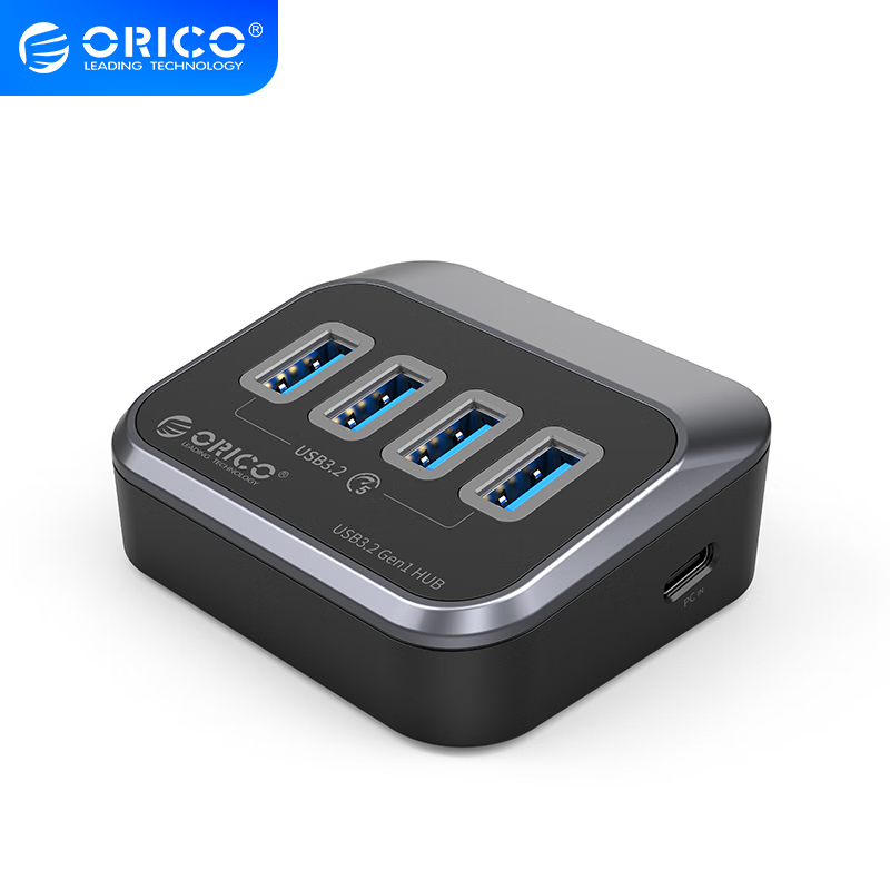 奥睿科(ORICO) USB3.0分线器扩展坞拓展集线器转换电脑接口hub延长线适用苹果 M3U3-4A高清大图