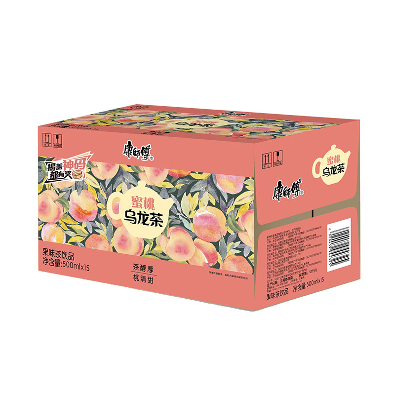 蜜桃乌龙茶PET500ML*15
