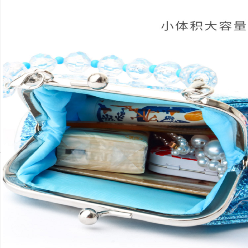 迪士尼儿童包包女童冰雪奇缘公主手拎包小孩时尚手挎包宝宝手提包
