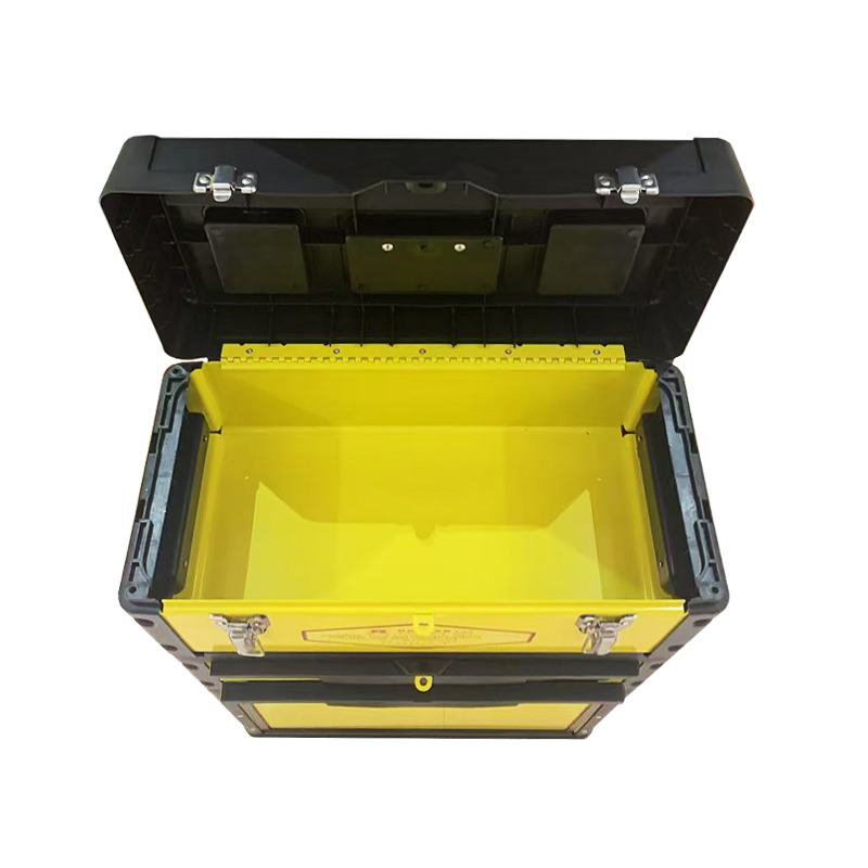 波斯(BOSI) 荧光系列拉杆式工具箱 520×320×720mm 个高清大图