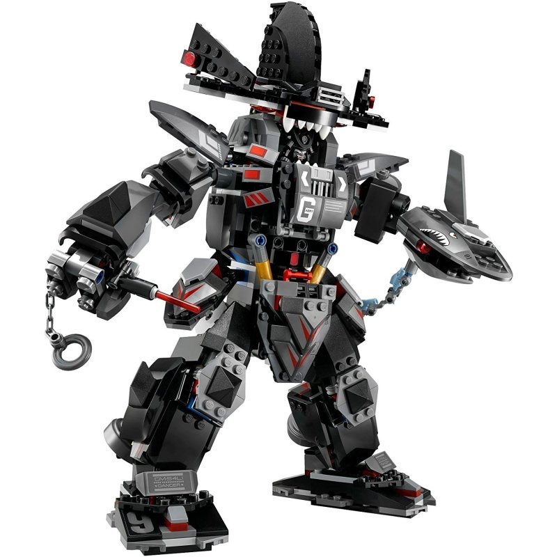 乐高(LEGO)忍者大电影系列 儿童积木拼插塑料玩具 (暗黑霸王机甲70613) 8-14岁 200块以上