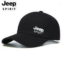 JEEP SPIRIT帽子男四季款棒球帽户外休闲遮阳帽速干鸭舌帽A0751
