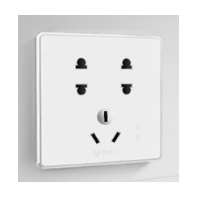 公牛 10A 250V七孔插座G06Z323
