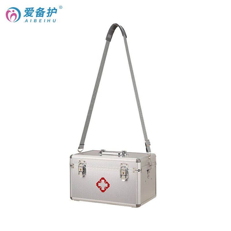 爱备护 14寸铝合金急救箱 ABH-S002(空箱)高清大图
