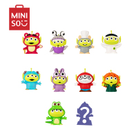 名创优品(miniso) 皮克斯系列变装三眼仔盲盒摆件(混)创意玩偶