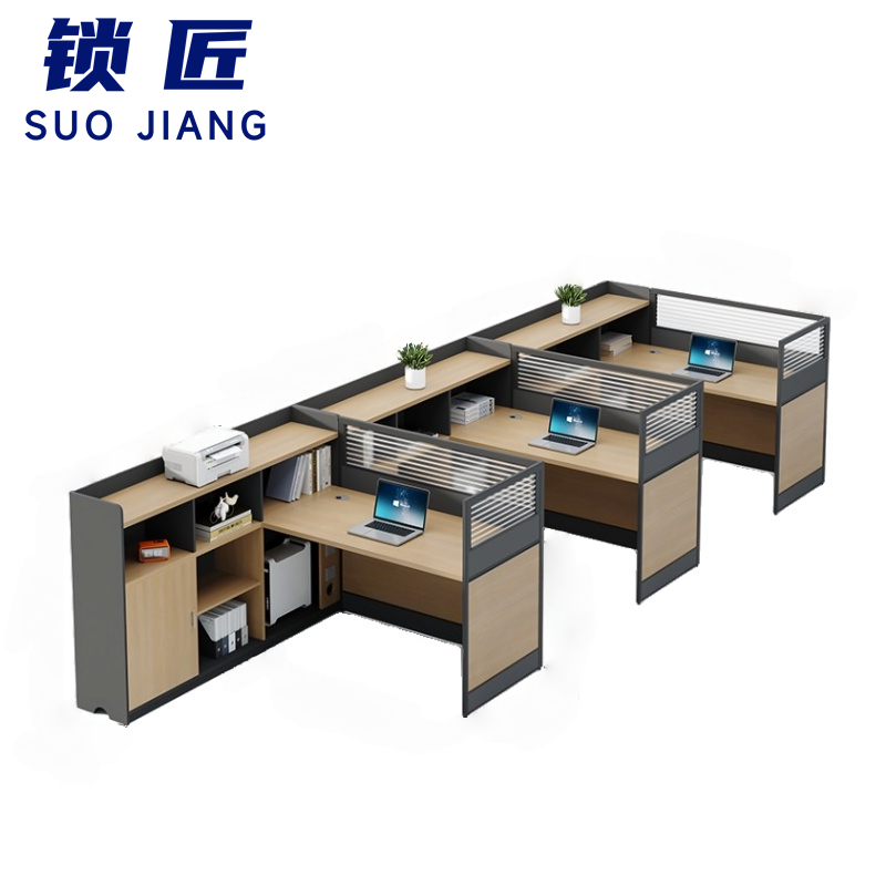 锁匠 屏风工位150*420*110cm张高清大图