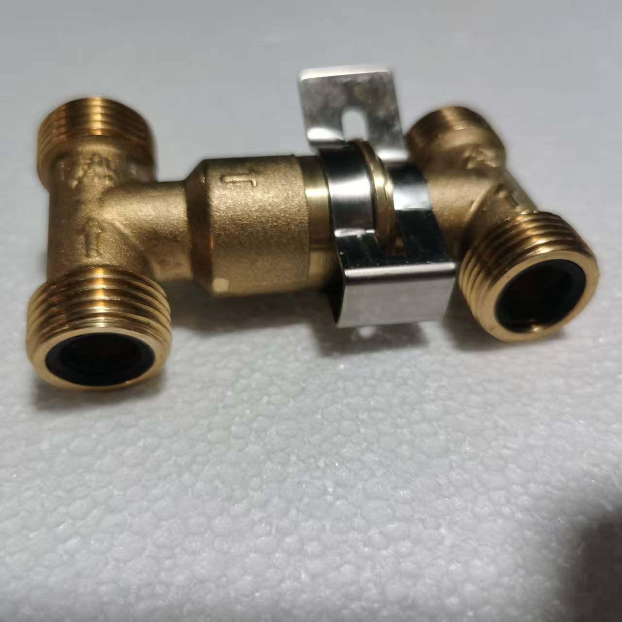 帮客材配 全新原装惠而浦燃热JSQ25- T13VL1 T16VL1法迪欧燃气热水器13/16NH零冷水四通阀接头高清大图