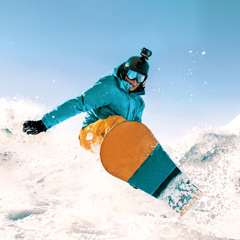 Insta360 ONER 一英寸徕卡版 滑雪套装礼盒（主机 120自拍杆 滑雪配件 ）运动相机全景相机运动摄像机