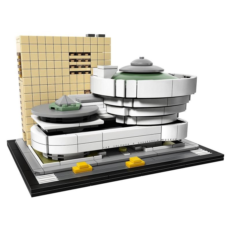 乐高(LEGO)建筑街景系列 儿童积木玩具塑料 (21035古根海姆博物馆) 12岁以上 200块以上
