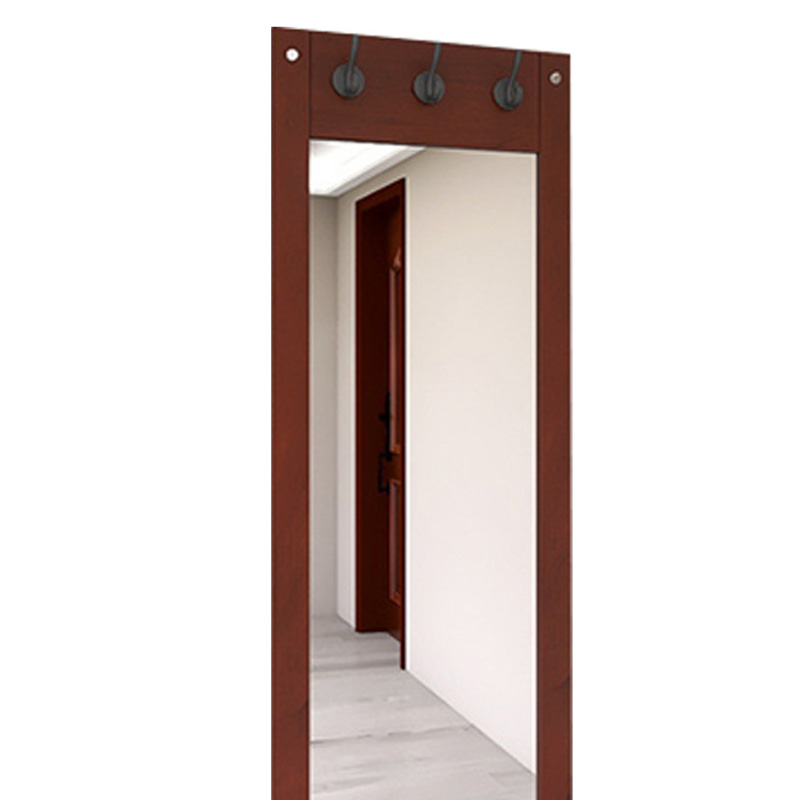 筑亮 挂衣镜 1.2m红色 个高清大图