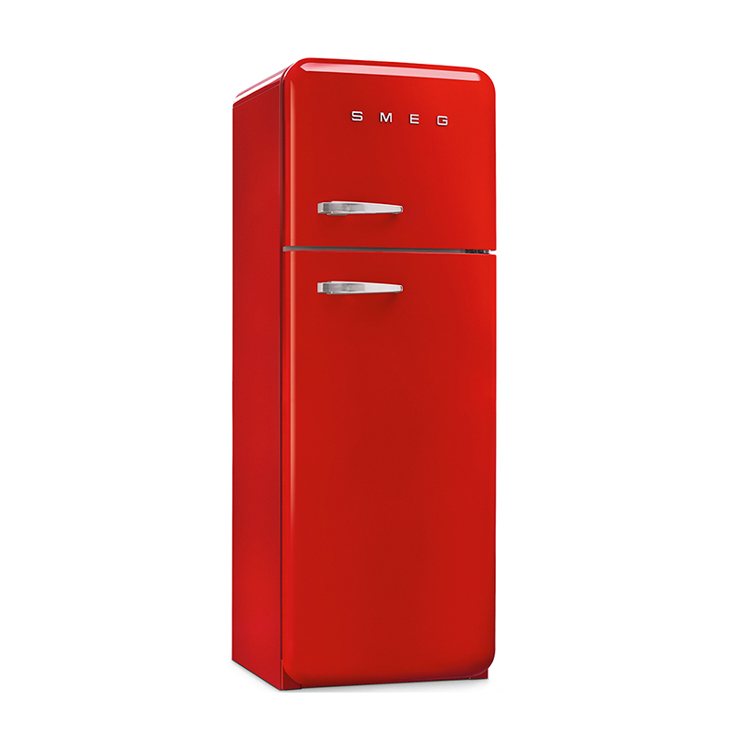 欧洲进口smeg斯麦格fab30系列50年代复古冷藏冷冻双开门冰箱红色购买