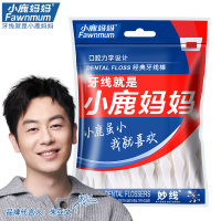 小鹿妈妈(FAWN MUM)经典力学牙线棒5袋500支