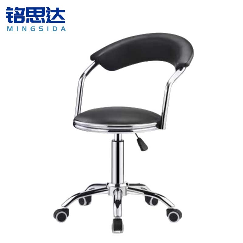 铭思达吧台椅滑轮款把