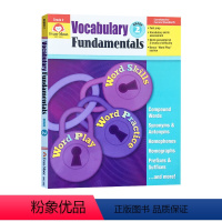 [正版]二年级词汇基础 英文原版加州教辅 Evan Moor Vocabulary Fundamentals G2 扩充