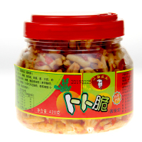 湖南特产小徐瓜瓜卜卜脆420g装 辣味萝卜条农家坛子下饭菜辣椒萝卜干