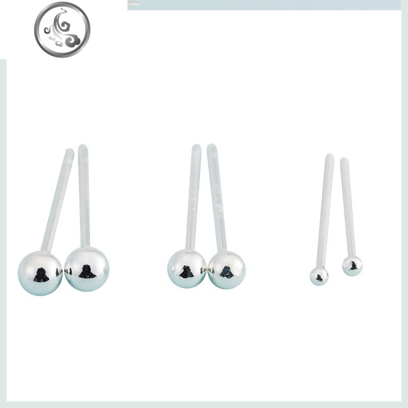 养耳洞耳针耳棒超细小耳纯银耳钉男女纯银男女耳钉高清大图