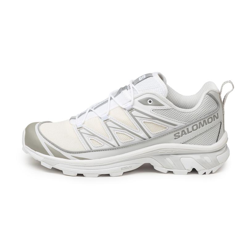 SALOMON XT-6 Expanse 男女新款户外机能风轻便透气舒适缓震徒步越野跑鞋 Vanilla_Ice_/_White_/_Alloy 45