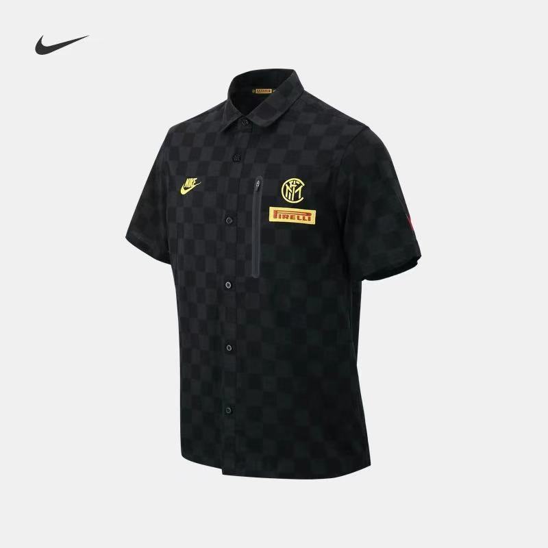 NIKE 耐克 INTER M TEAM CREW SS GP 国际米兰 倍耐力 T恤CK0642-010