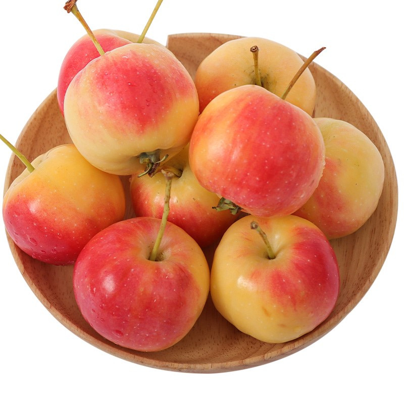 2斤60mm以下东北特产沙果海棠果5斤箱现摘黄太平小苹果孕妇应季鲜水果