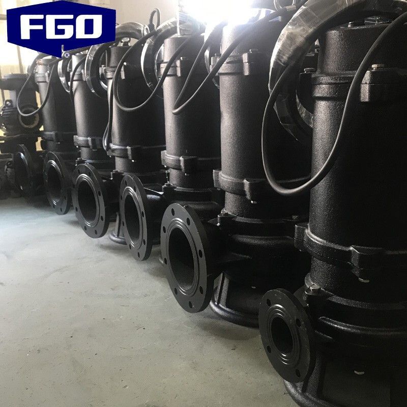 FGO 潜污泵 WQD 污水泵 220V 配水带20米+卡箍2个 65WQD15-10-1.1KW