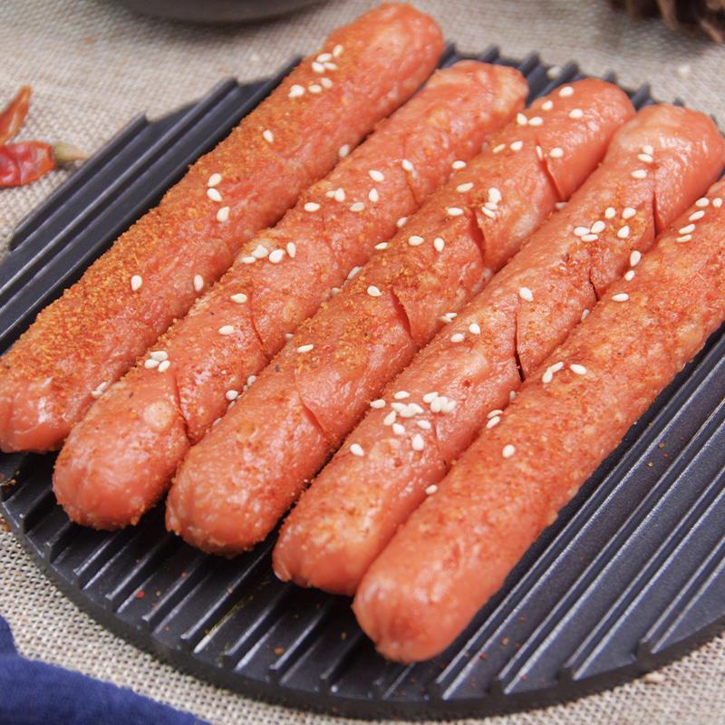 第2件减10元双汇火腿肠香嫩煎烤肠42g20根旺淀粉肠路边摊烤肠油炸香肠