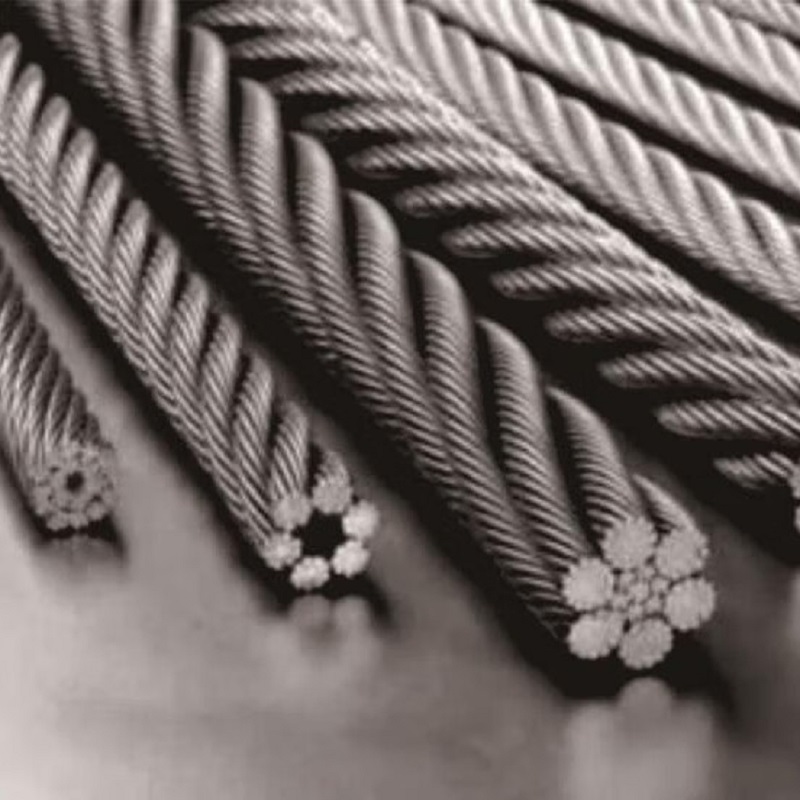 圣鑫SX光面钢丝绳 6×37+FC-19.5 米高清大图