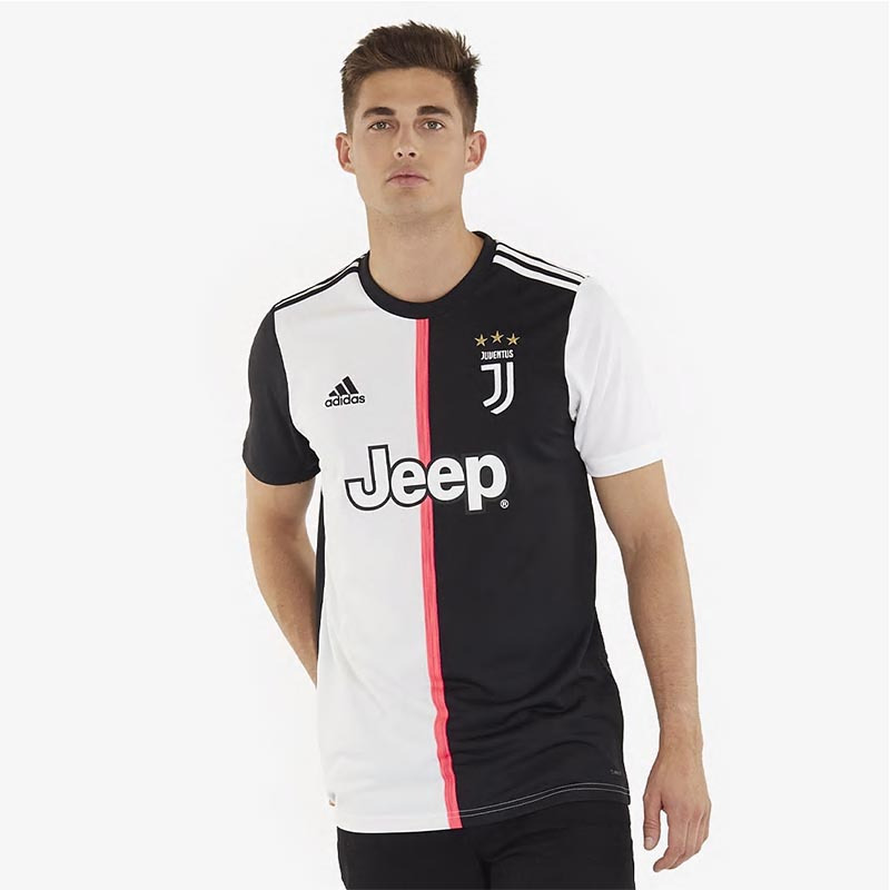 阿迪达斯 adidas男装足球尤文图斯球员版主场比赛运动服DW5456