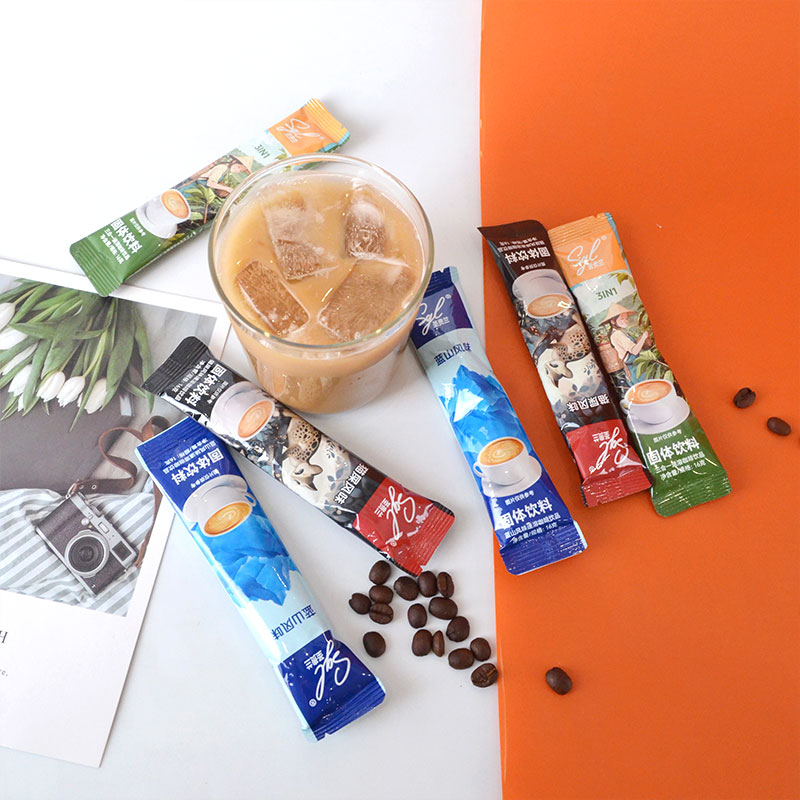 越南进口SGL COFFEE原味三合一速溶咖啡50条袋装高清大图