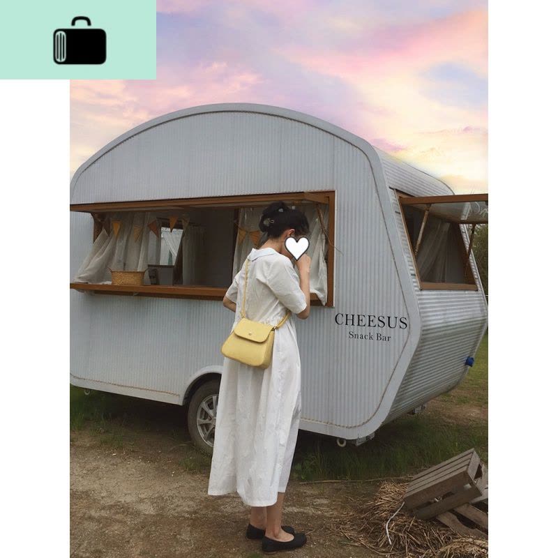 2020夏季新上复古小众vintage手提包 时尚百搭单肩斜挎气质包包女NEW LAKE女斜挎包图片