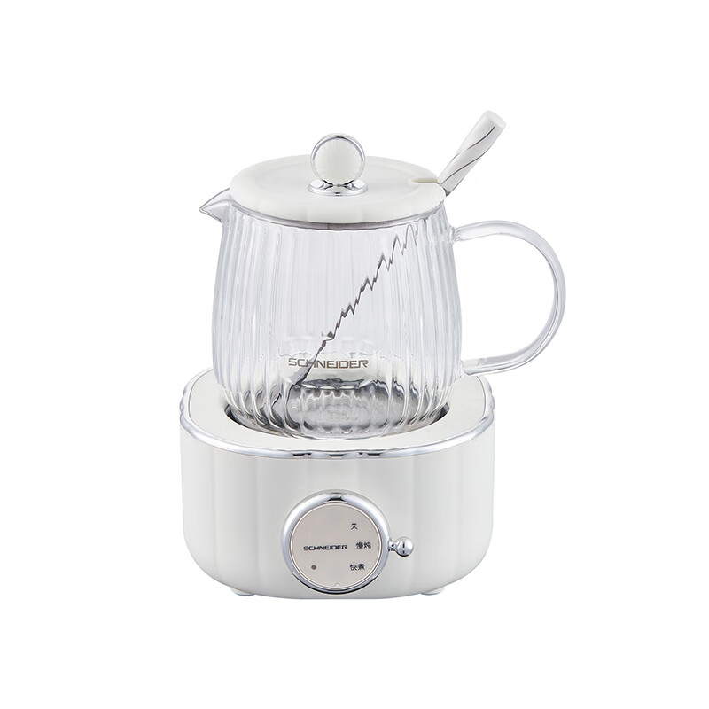 施耐德(Schneider)外出便携式低音炖煮电炖杯 0.6L SWK-XDBL01高清大图