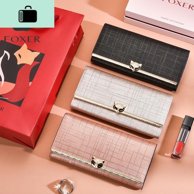 2020时尚新款女士钱包女长款拉链钱夹韩版大容量牛皮手拿包NEW LAKE图片