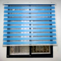 福芳双层柔纱帘宽150*200cm/副