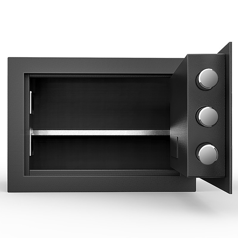 得力(deli) 92619 得力保险柜 高25cm小型密码保险箱保管箱