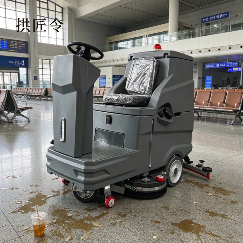 拱匠令 GJL880 洗地机 24V 550*2W 1400*1000*1300(计价单位:台)灰色高清大图