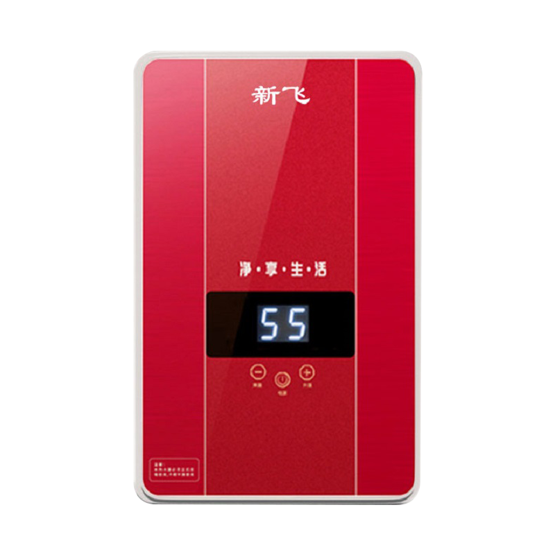 新飞 即热式电热水器 家用浴室卫生间 免储水速热恒温洗澡机 DSK3-60A红色 上门安装
