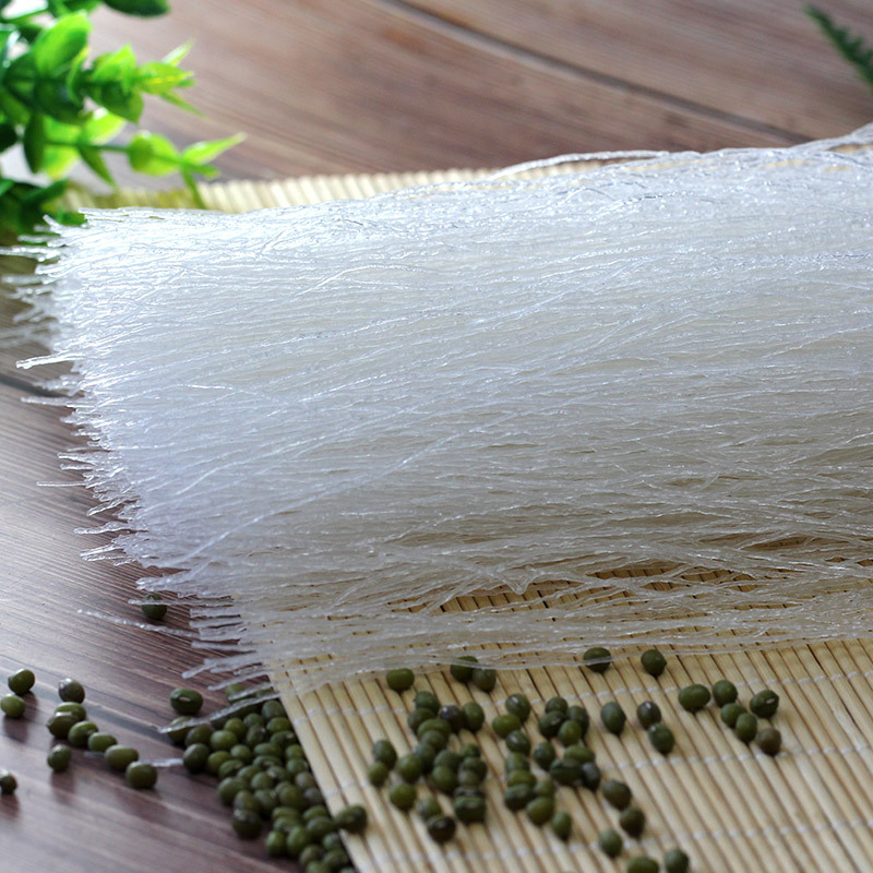 鲁珍 绿豆切粉160g 龙口粉丝凉拌火锅食材蒜蓉扇贝花甲粉鸭血粉丝汤原料 山东特产粉丝